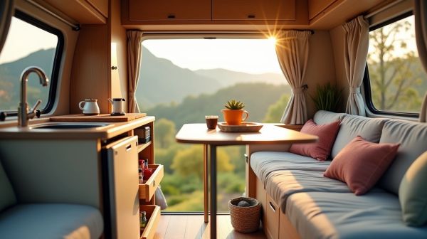 7 conseils pour maximiser votre espace lors de vacances en camping-car